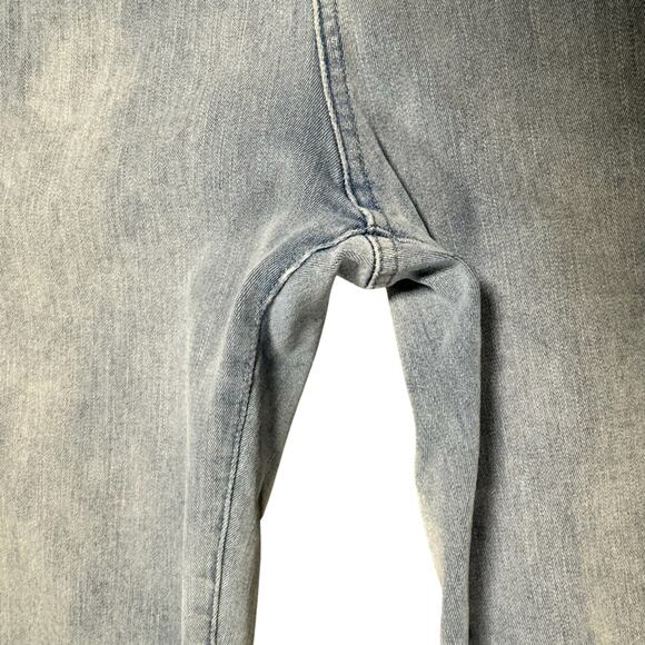 Betabrand Women's Petite Coastal Wash Boyfriend Wide Leg Stretch Jeans - XLP - Picture 5 of 8